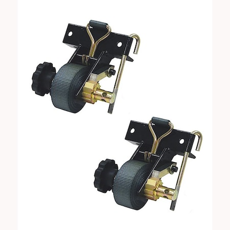 Aftermarket 1-1/2 Inch Ratchet Tie Downs for Square Mount Ladder Racks 5480005 DRF30-1345